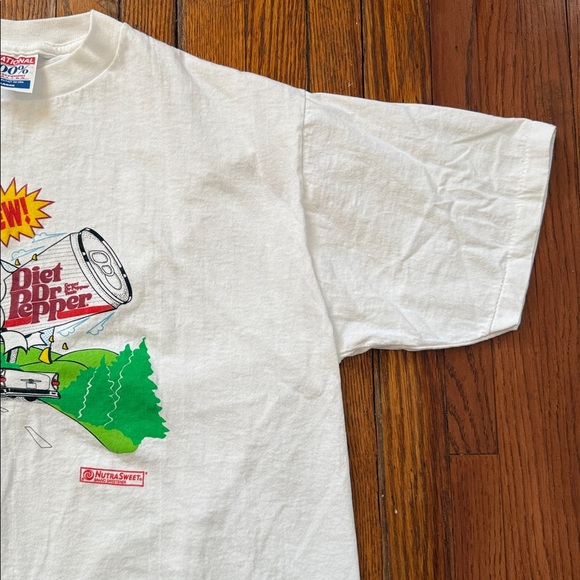 80’s Diet Dr. Pepper Promo Single Stitch Vintage T-Shirt - Picture 5 of 11
